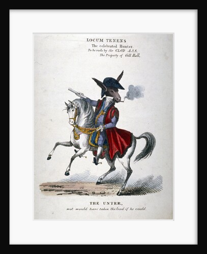 Locum Tenens, the celebrated Hunter by Anonymous