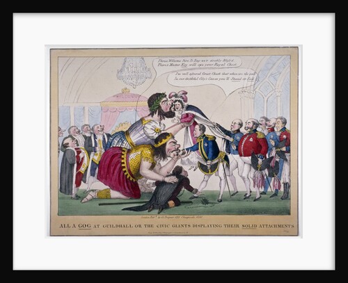 All a-Gog at Guildhall or the civic giants displaying their solid attachments by Anonymous