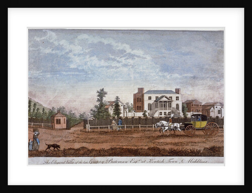 Gregory Bateman's Villa, Green Street, Kentish Town, London by Anonymous