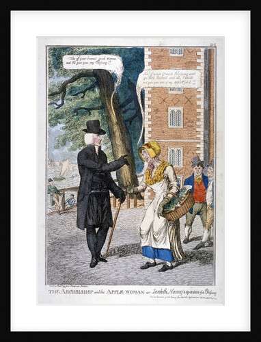 The archbishop and the apple-woman or Lambeth nanny's opinion of a blessing by C Williams