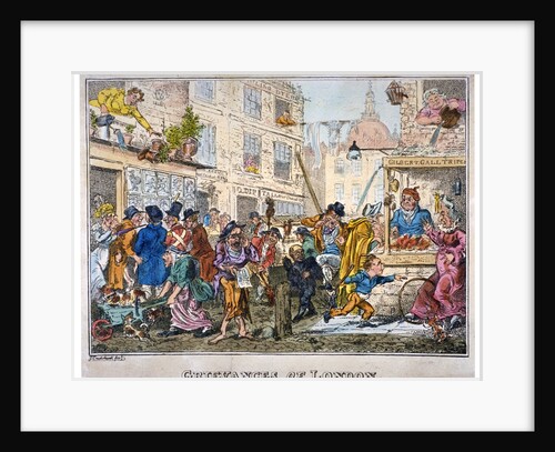 Grievances of London by George Cruikshank