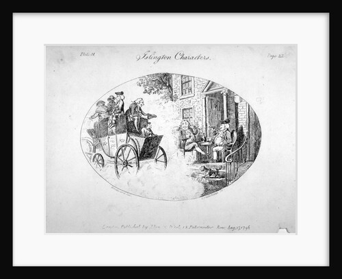 Islington characters by Isaac Cruikshank