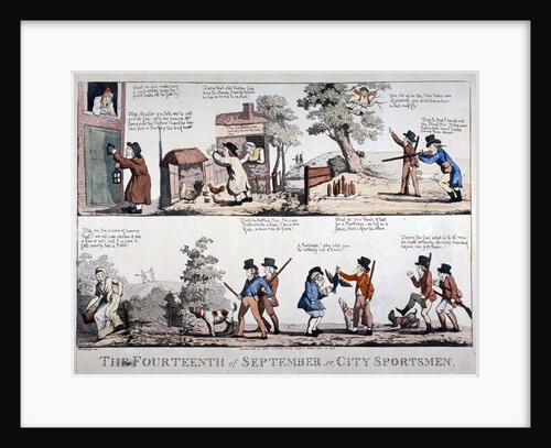 The fourteenth of September or, City sportsmen by Anonymous