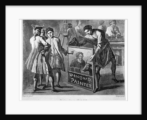 Design for a shop-bill by M Merigot