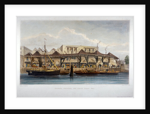 Brewer's Quay, Chester Quay and Galley Quay, Lower Thames Street, City of London by Samuel Lumley
