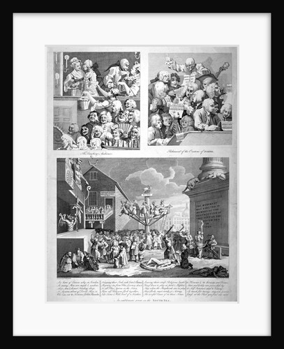 An emblematic print on the South Sea by Thomas Cook