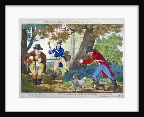 Cockney Sportsmen Finding, Part 1. Morning by Anonymous