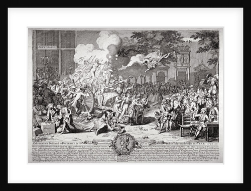 A satire on the South Sea Bubble by B Baron