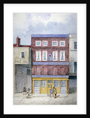 The Rose Inn, Farringdon Street, City of London by Frederick Napoleon Shepherd