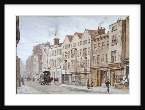 Fetter Lane, City of London by John Phillipps Emslie