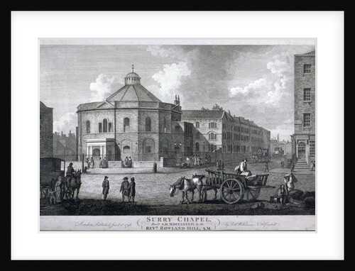 Surrey Chapel, Blackfriars Road, Southwark, London by Anonymous