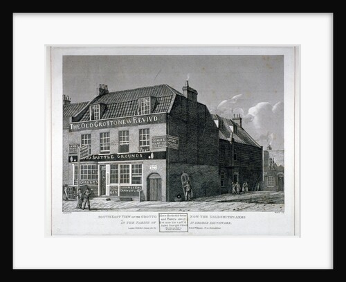 South-east view of the Grotto Inn, St George's Street, Southwark, London by Maddox