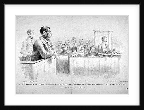 Portraits taken at Bow Street Police Court, Westminster, London by Alexander O'Driscoll