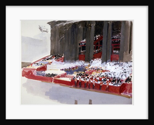 Study for 'Queen Victoria's Diamond Jubilee Service' by Andrew Garrick Gow