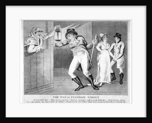 A three bottle buck. The way to Stanhope Street by Anonymous