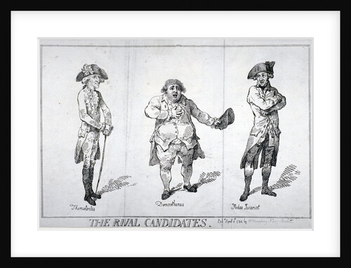 The Rival Candidates by Isaac Cruikshank
