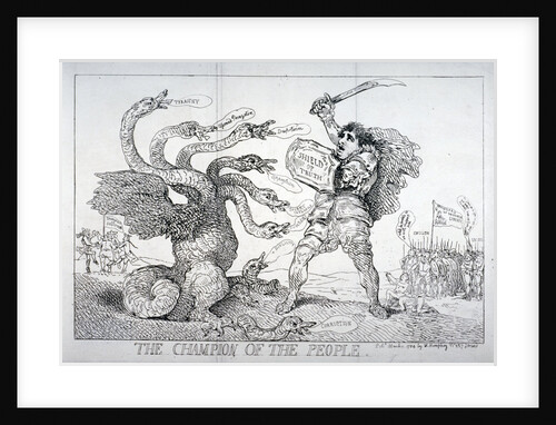 The champion of the people by Thomas Rowlandson