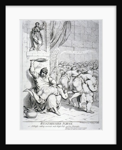 Westminster School, or Dr Busby settling accounts with Master Billy and his Playmates ... by Anonymous