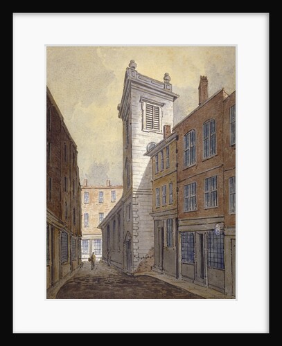 Church of St George Botolph Lane from George Lane, City of London by William Pearson