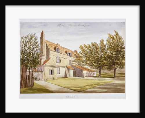 View of a public house, Brook Green, Hammersmith, London by Anonymous