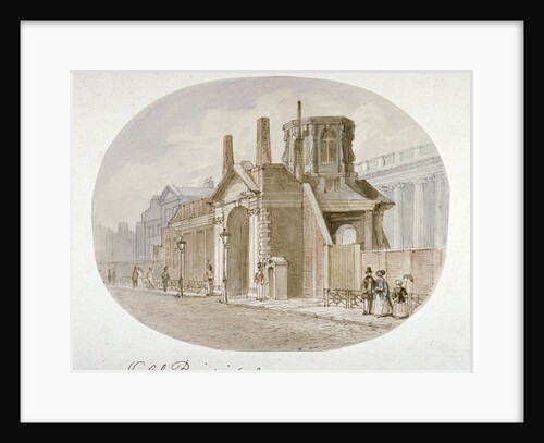 View of the old British Museum, Bloomsbury, London by James Findlay