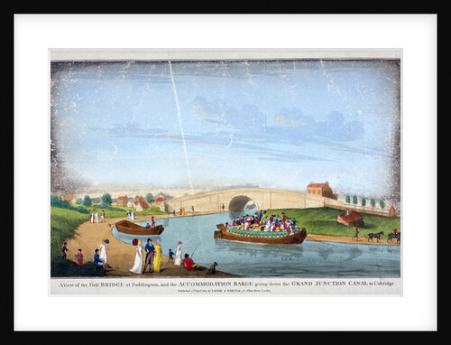 Bridge over the Grand Union Canal, Bayswater, London by Anonymous