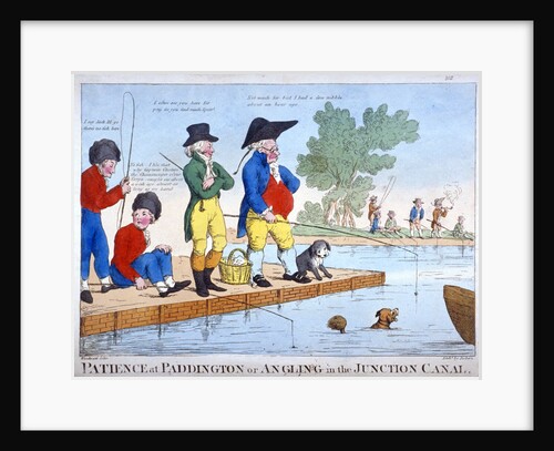 Patience at Paddington, or angling in the Junction Canal by Roberts