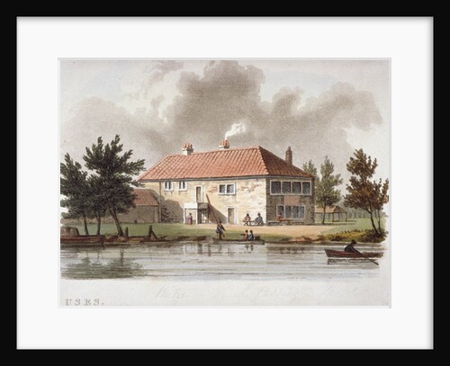 The Mitre Tavern on the Paddington Canal, London by William Pickett