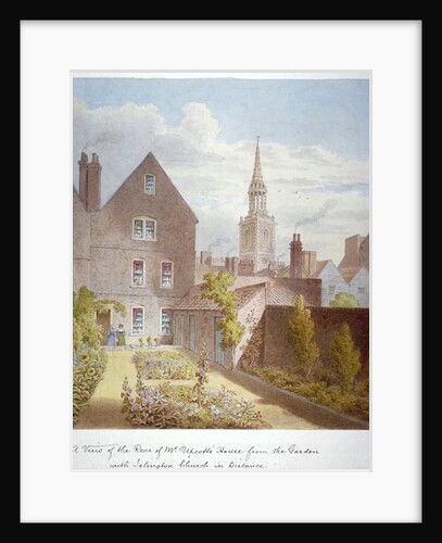 Mr Upcott's House, Upper Street, Islington, London by Anonymous