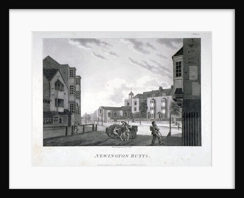 Newington Butts, Southwark, London by William Ellis