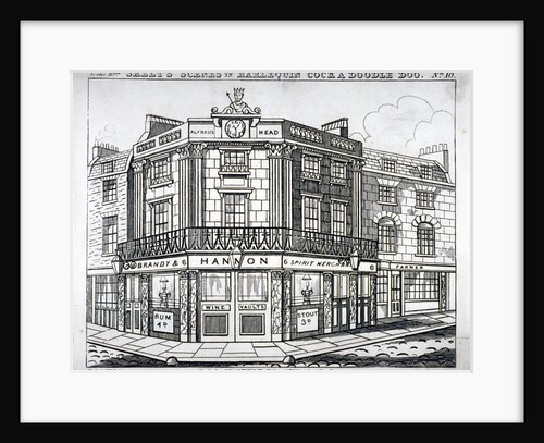 Alfred's Head Inn, corner of Newington Causeway and London Road, Southwark, London by Anonymous
