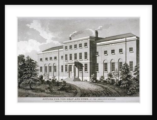 Asylum for the Deaf and Dumb, Old Kent Road, Southwark, London by Anonymous