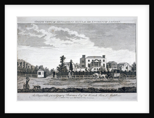 Gregory Bateman's residence on Green Street in Kentish Town, London by Anonymous