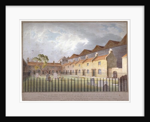 View of buildings in Park Street, Southwark, London by George Smith