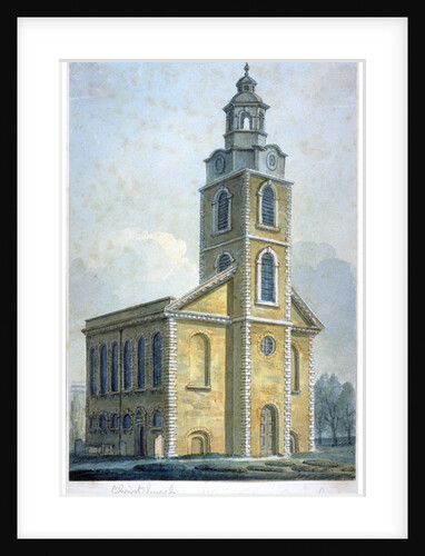 Christ Church on Blackfriars Road, Southwark, London by Anonymous