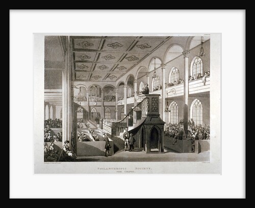 Philanthropic Society Institution Chapel, London Road, Southwark, London by Edward Blackburn