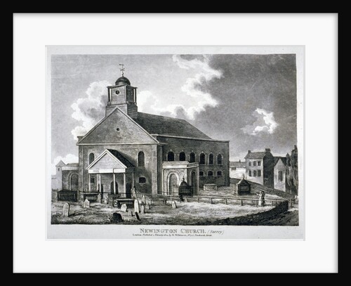 Church of St Mary Newington, Newington Butts, Southwark, London by Anonymous