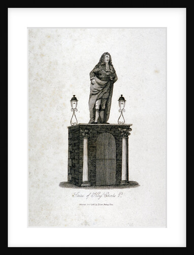 Statue of King Charles II, as re-erected in Three Crown Square, London by Anonymous
