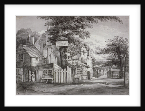 The Hoop and Toy Inn on Brompton Road, Kensington, London by Anonymous