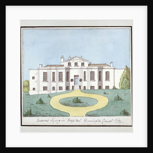 The Queen's Lying-in Hospital, Kensington Gravel Pits, London by Anonymous