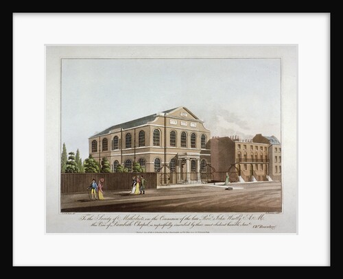 The Methodist chapel in Lambeth, London by C Rosenberg