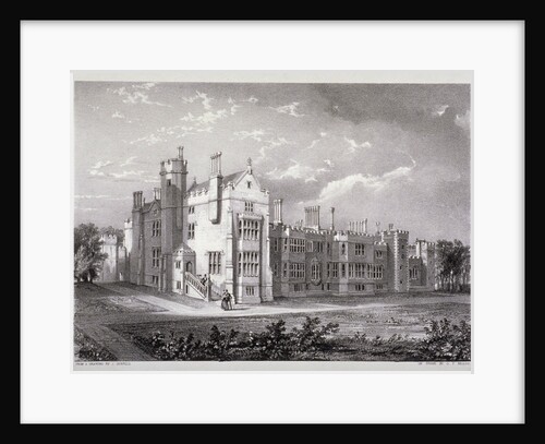 View of Lambeth Palace, London by GF Bragg