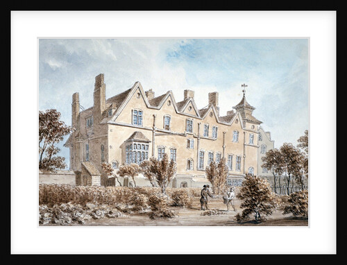 Back view of the Manor House on St Marylebone High Street, London by Anonymous