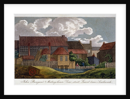 South-east view of John Bunyan's meeting house, Southwark, London by Anonymous