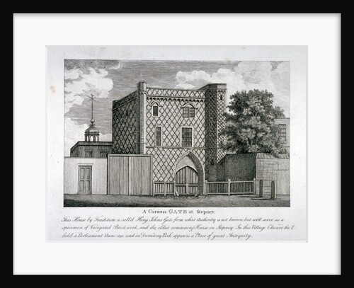 View of a gateway in Stepney, London by Anonymous