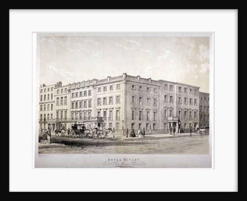 Mivart's Hotel, Brook Street, near Grosvenor Square, Westminster, London by Anonymous