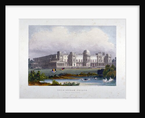 View of Buckingham Palace, Westminster, London by Anonymous