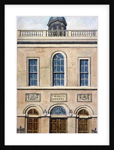Trinity Chapel, Conduit Street, Westminster, London by Frederick Nash