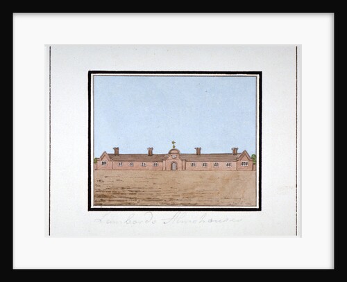 The Lambarde Almshouses, Greenwich Park, London by Anonymous