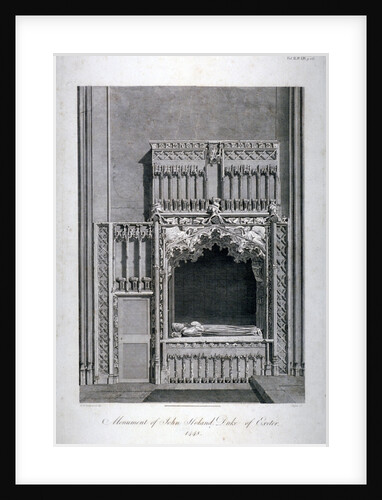 Monument to John Holland, Church of St Katherine by the Tower, Stepney, London by James Basire II